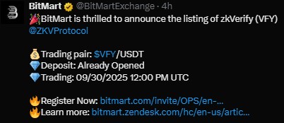 VFY Listing