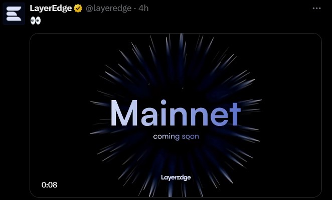 Layeredge $EDGEN 主网即将上线