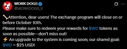 Work Dogs Exchange Programe
