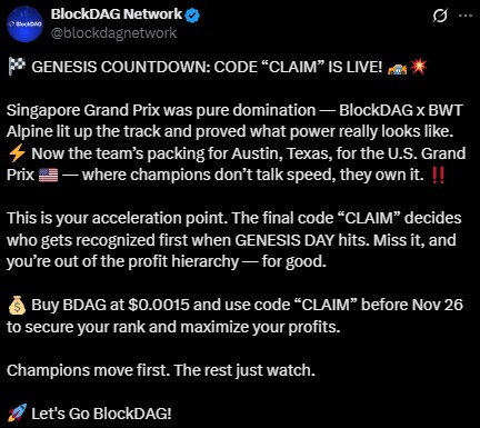 BlockDAG 创世计划
