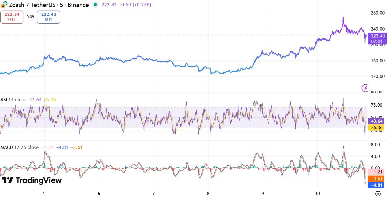 Zcash价格今天飙升