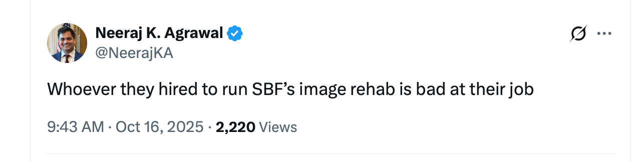 SBF Says FTX 'Was Never Insolvent' in Interview; Crypto Community Calls It Spin