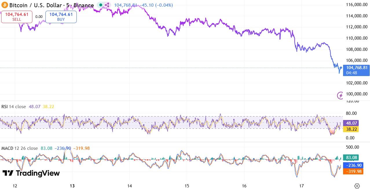 Bitcoin Price Crash 