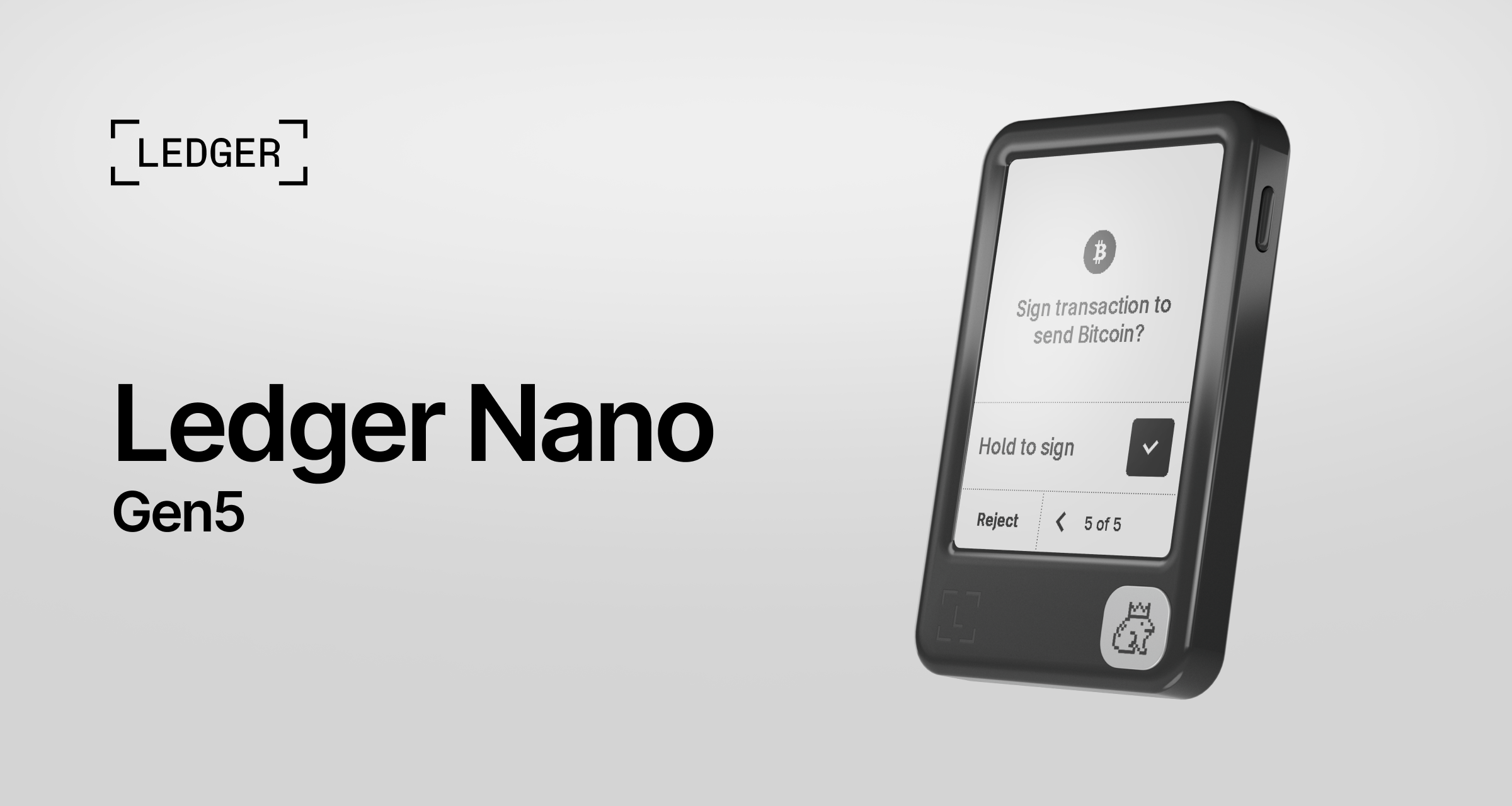 硬件钱包制造商Ledger通过Nano Gen5重新设计其经典系列