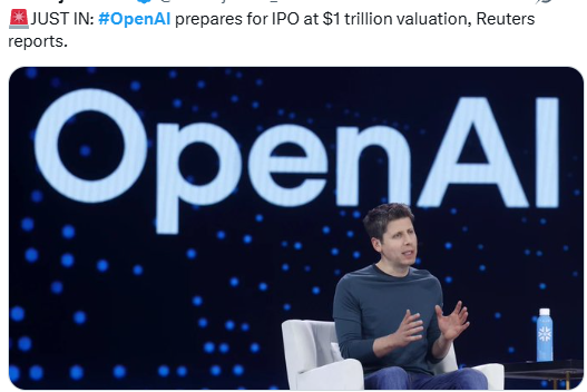 OpenAI IPO announcement OpenAI IPO announcement