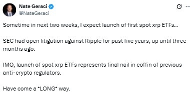 XRP ETF News
