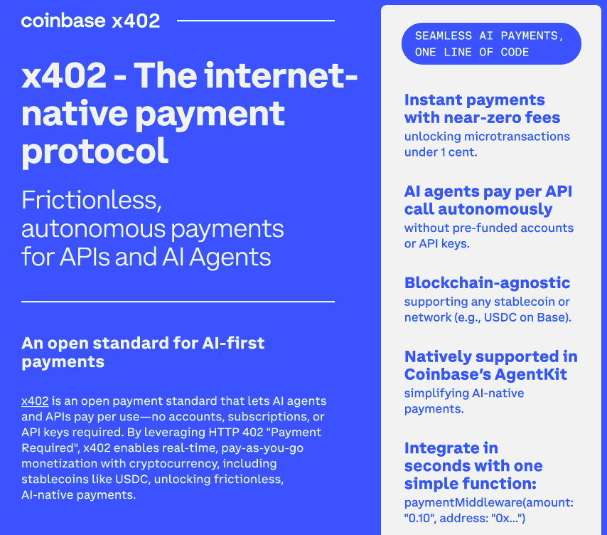 x402项目一页简介