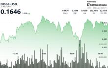 山寨币主要分化，DOGE重回趋势线，SHIB测试日线下行支撑位