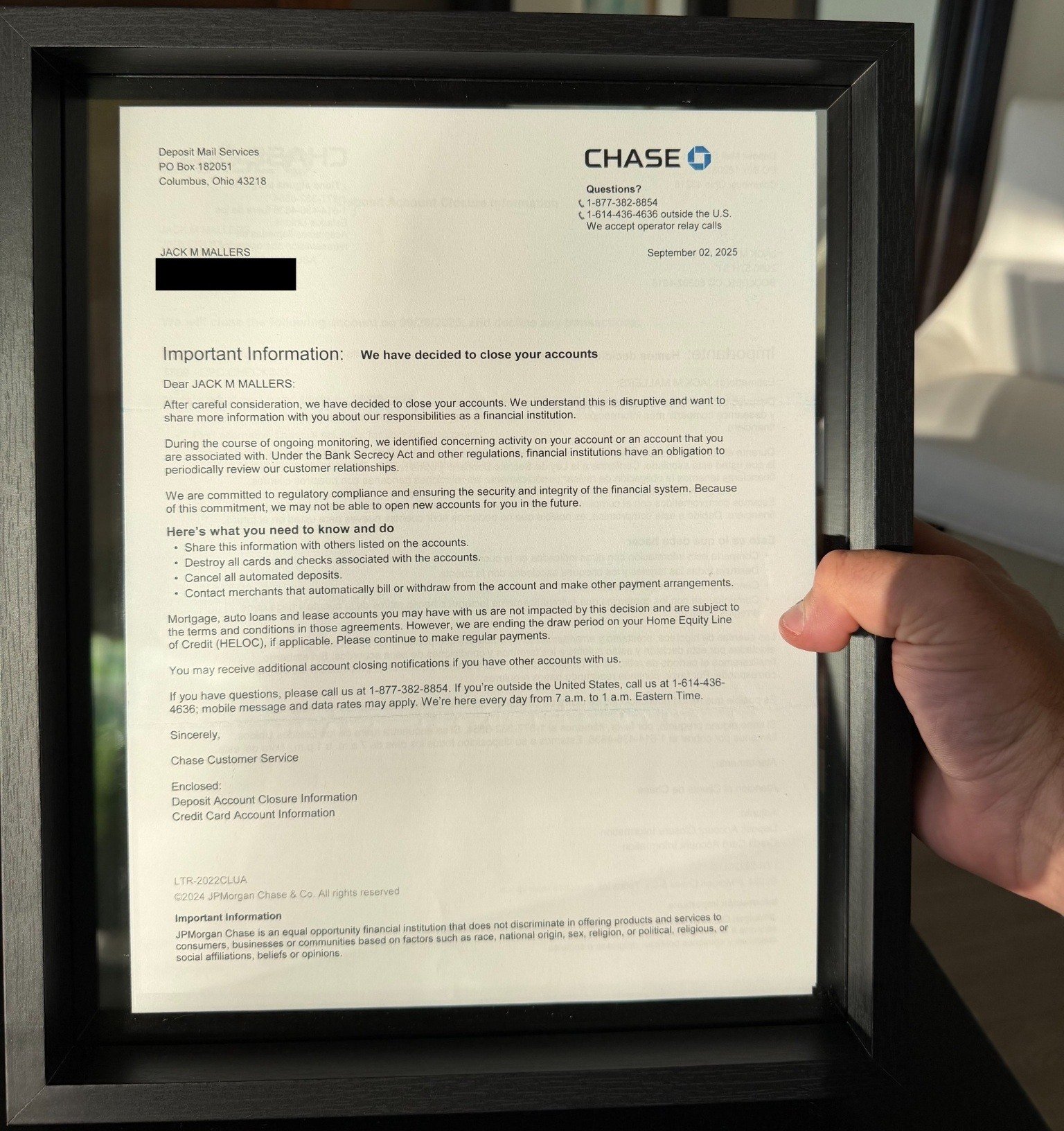 摩根大通在没有给出理由的情况下关闭Strike首席执行官的账户——“这真是离奇”