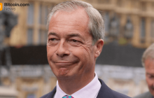 加密投资者向奈杰尔·法拉奇的改革英国党捐赠创纪录的1200万美元