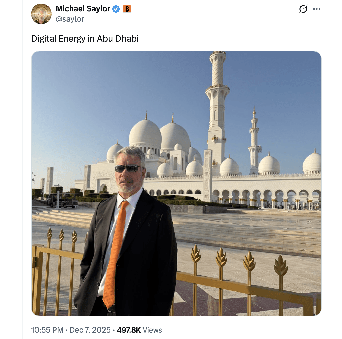 Michael Saylor Says Bitcoin Will Power Digital Credit Revolution in the Middle East Michael Saylor Says Bitcoin Will Power Digital Credit Revolution in the Middle East