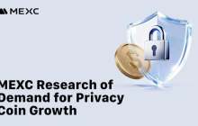 MEXC研究：全球隐私币交易量的81%来自中东和北非、独联体以及东南亚
