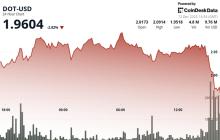DOT在突破关键支撑位后下跌2%