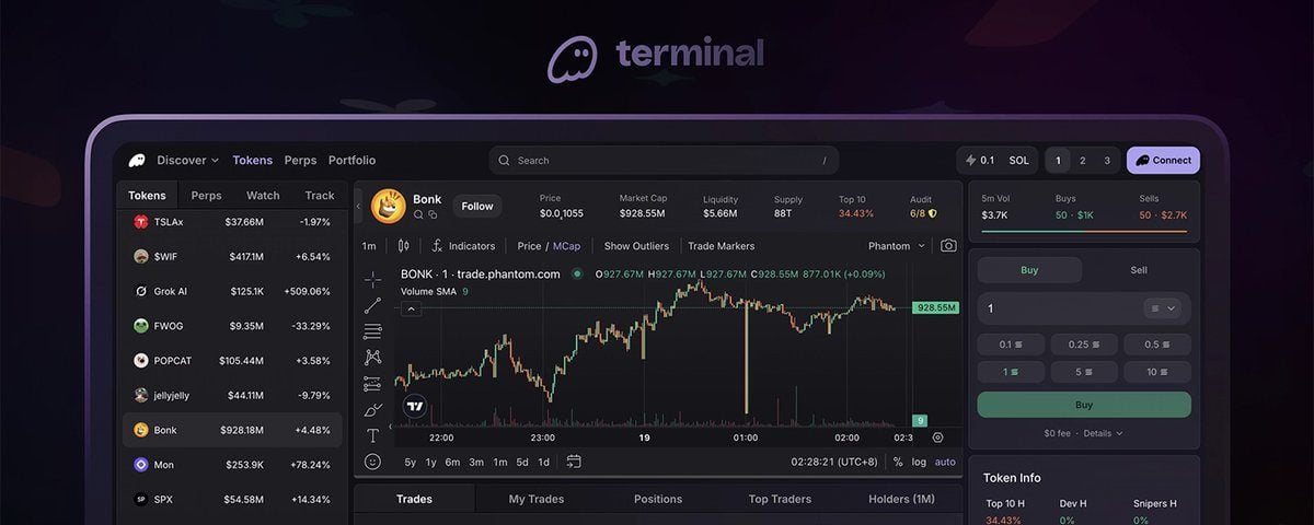 Phantom Launches Desktop Trading Terminal With Perps Phantom Launches Desktop Trading Terminal With Perps