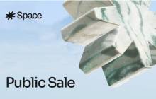 Space announces that its native token $SPACE will soon be publicly sold.